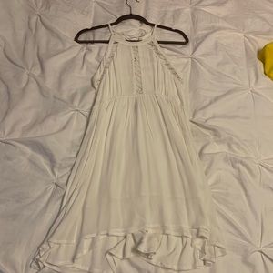 white sun dress